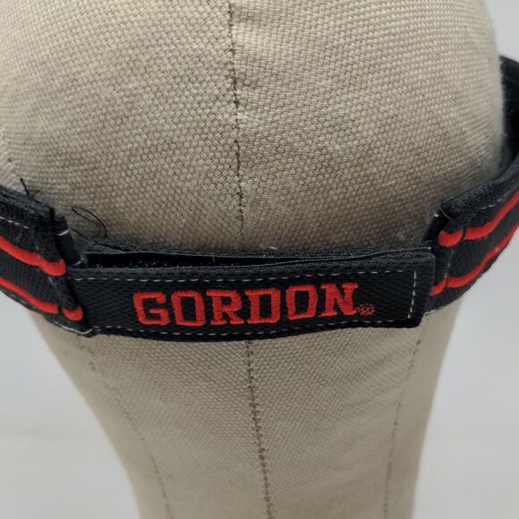 Chase Authentics Men's Strapback Jeff Gordon Sun Visor Hat Cap Black OSFM #24 - Picture 9 of 13